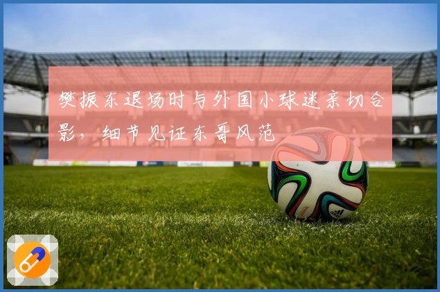 樊振东退场时与外国小球迷亲切合影，细节见证东哥风范